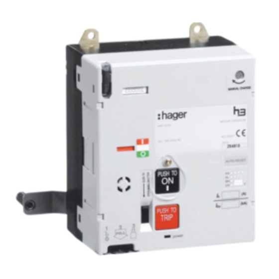 hager HXE04.H User Instructions