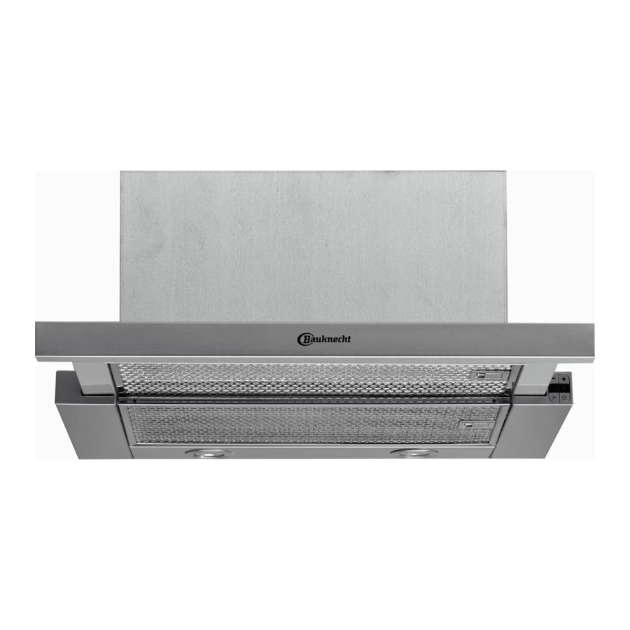 Bauknecht DNV 5390 Instructions For Use