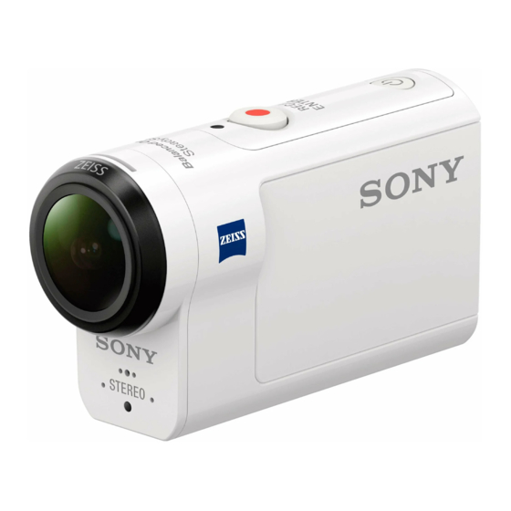 Sony HDR-AS300R Manuals