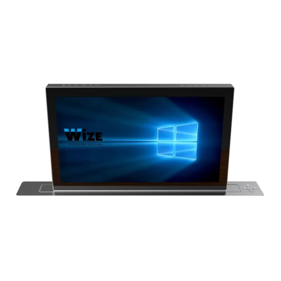 Wize WR-17B2 Retractable Monitor Manuals