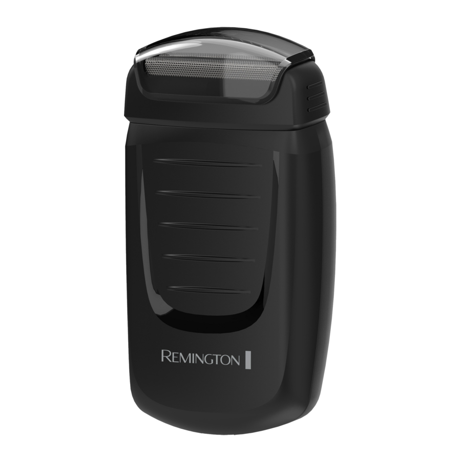 Remington TF-70 - Battery Operated Travel Shaver Use And Care Guide