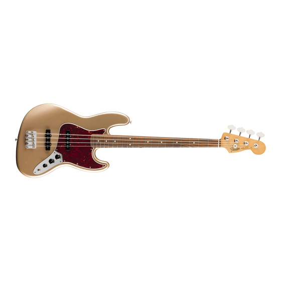 Fender VINTERA 60'S JAZZ BASS Wiring Diagram