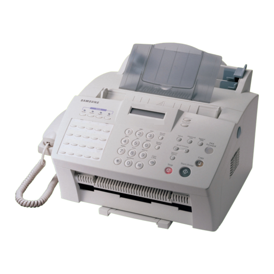 Samsung SF531P - B/W Laser - All-in-One User Manual
