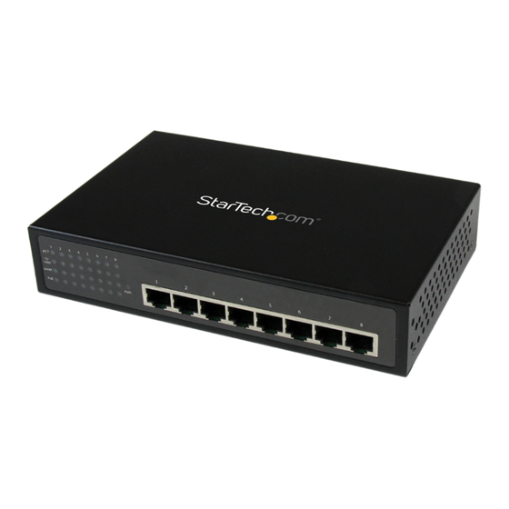 StarTech.com IES81000POE User Manual