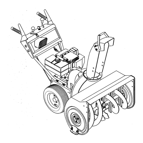 Ariens 101 - ST928 Owner's Manual