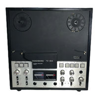 TANDBERG TD 20 A Operating Instructions Manual