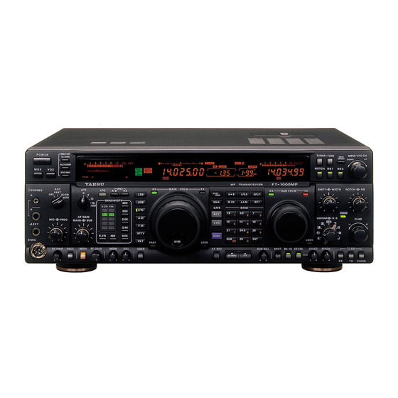Yaesu FT-1000MP Installation Instructions