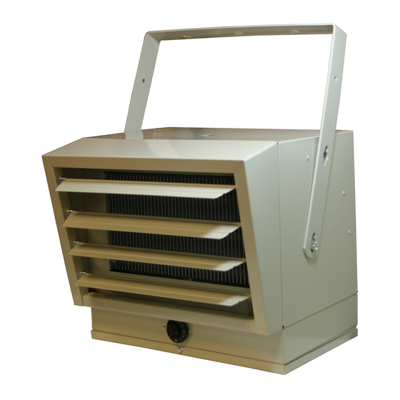 Fahrenheat FUH series Installation, Operation & Maintenance Instructions Manual