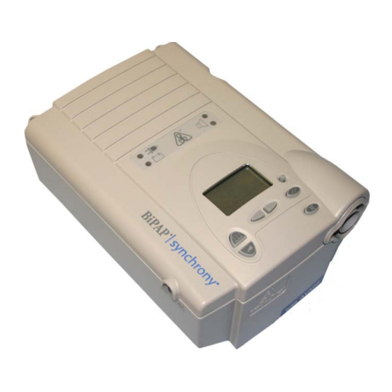 Respironics BiPAP Synchrony Provider Manual