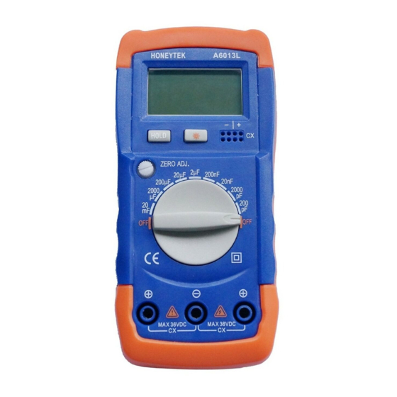 Honeytek A6013L Operation Manuals