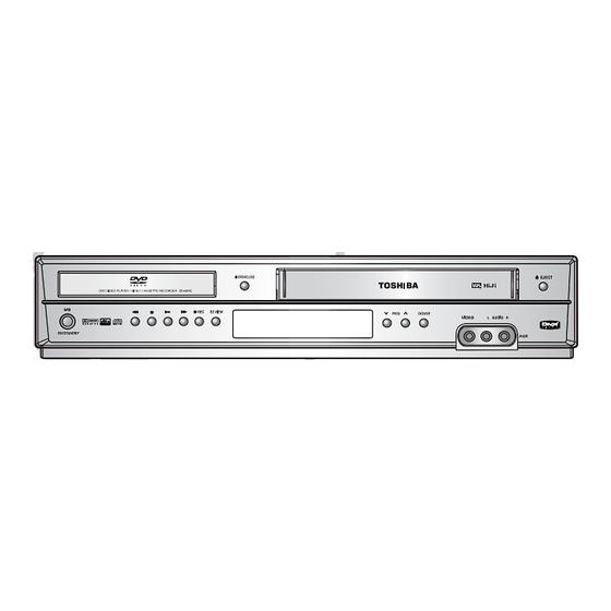 Toshiba SD-36VESE Manuals