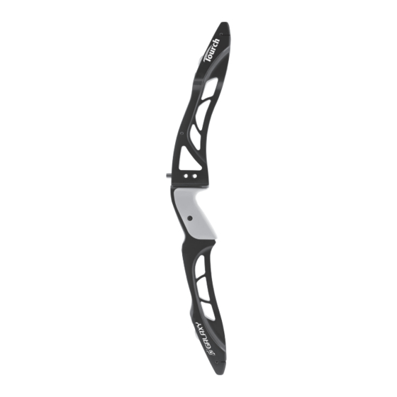 Galaxy Tourch ILF Takedown Recurve Bow Manual