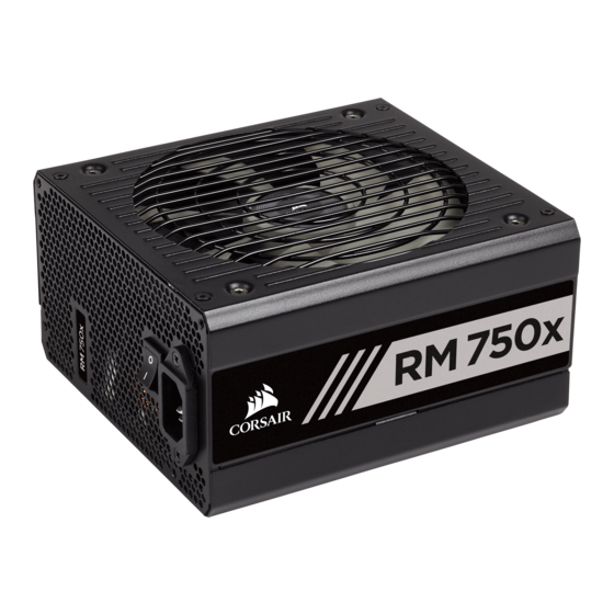 Corsair RM Series Manual