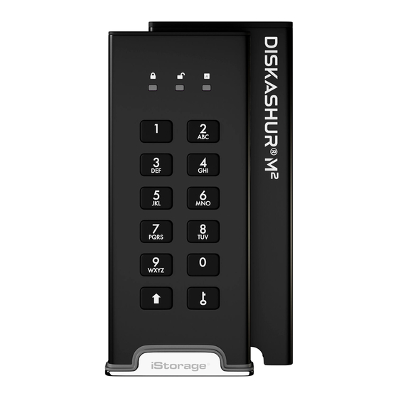 iStorage DISKASHUR M2 Quick Start Manual