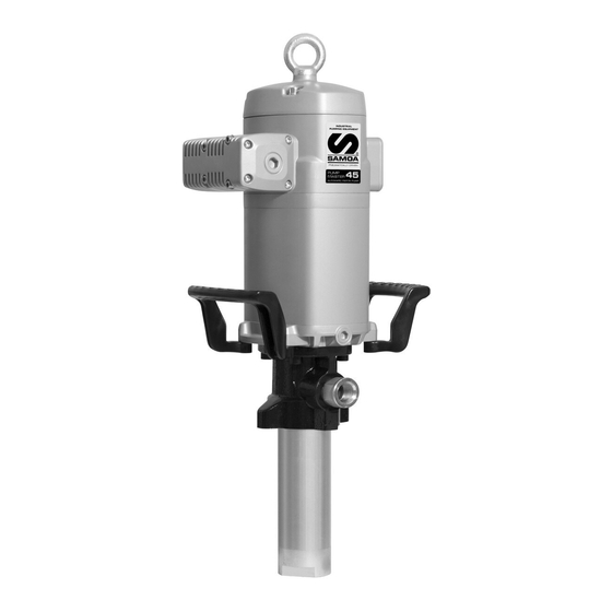 User Manuals: Samoa 536630 Operated Oil Pump