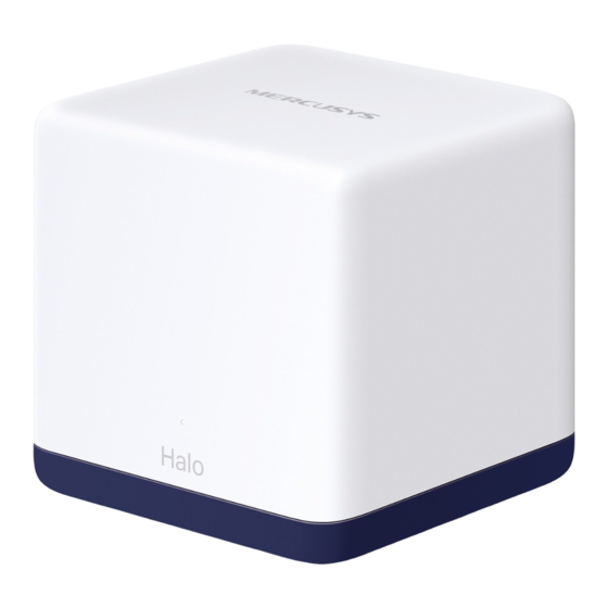 Mercusys HALO H50 Manuals