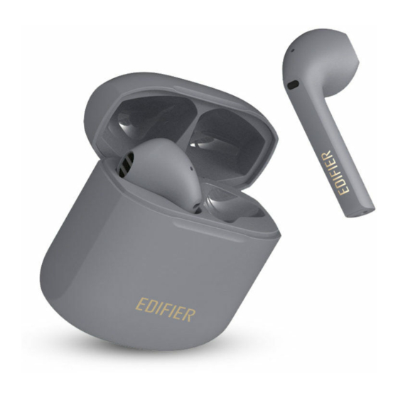 EDIFIER TWS200 Plus - TWS Earbuds Manual