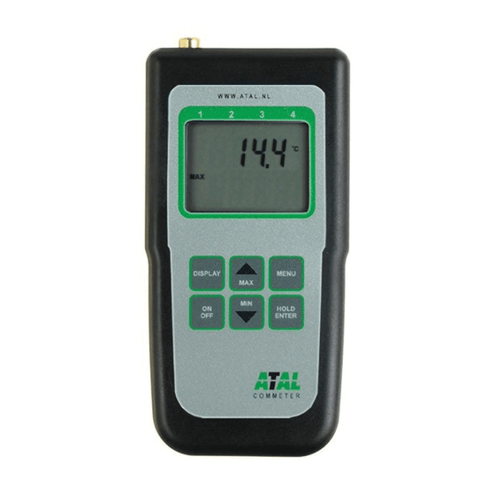 Atal ATD-12 Instruction Manual