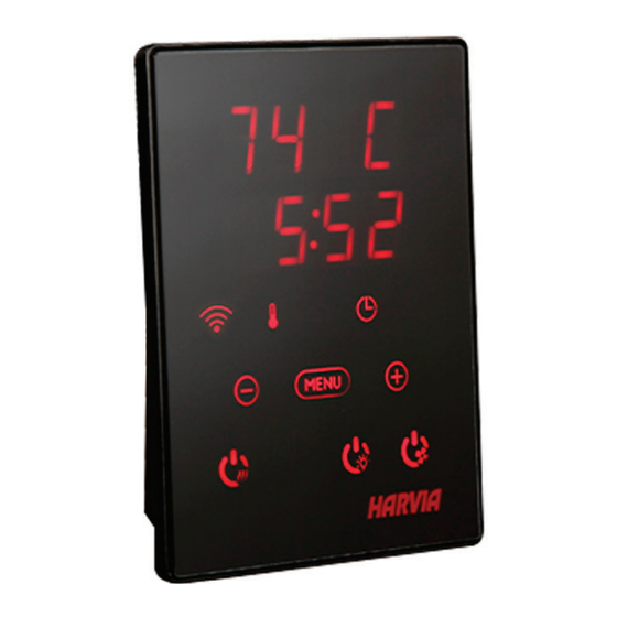Harvia Xenio WiFi CX1704xw Instructions For Installation And Use Manual