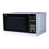 Sharp R-20A0 Service Manual