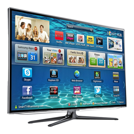 Samsung UE40ES6300UXXU E-Manual
