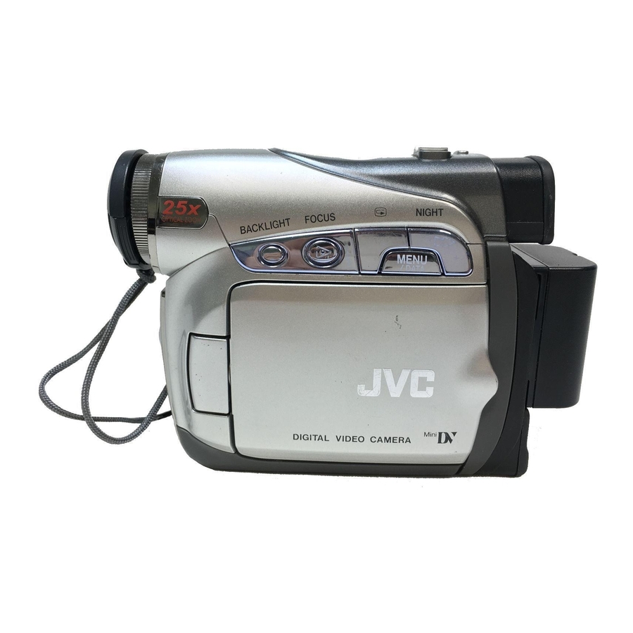JVC GR-D250 Mini DV Camcorder Manuals