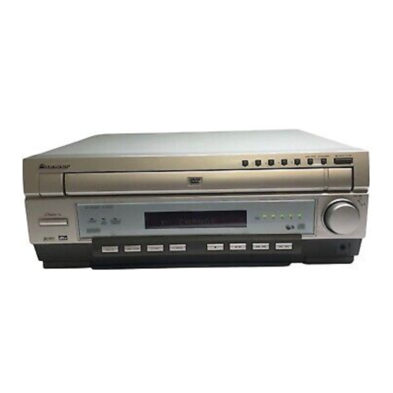 Pioneer s-htd320 Operating Instructions Manual