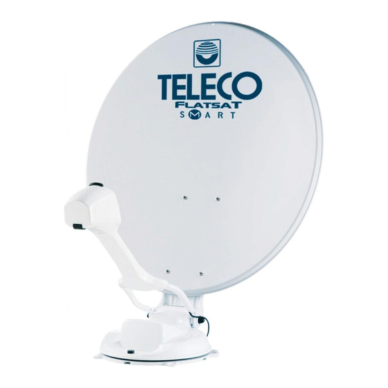 Teleco Flat Sat Classic Smart 65 Installation Manual And User's Manual
