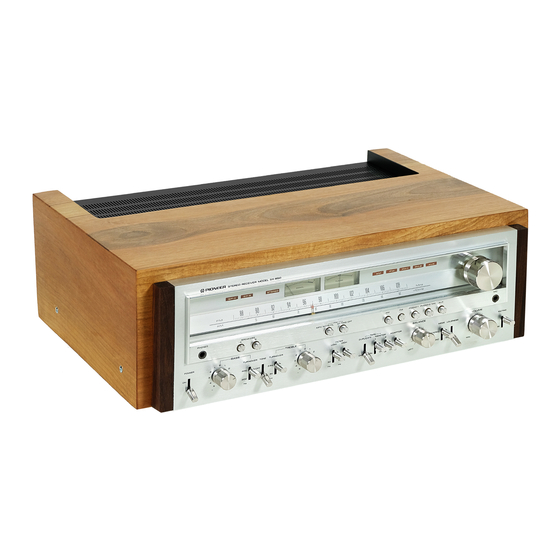 Pioneer SX-850 Manual