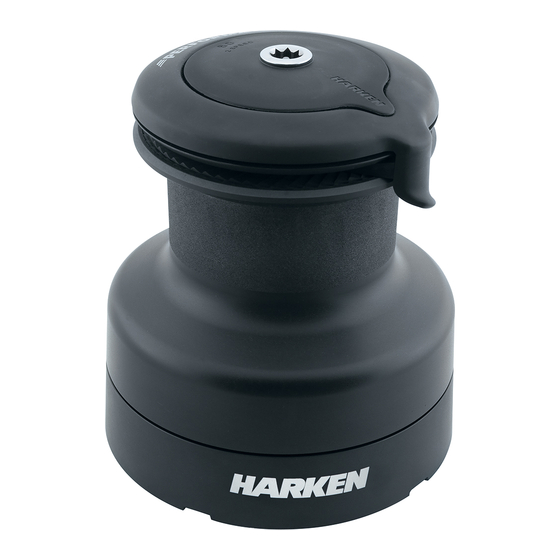 Harken Powered Performa 80.3 STP EL/HY Installation And Maintenance Manual