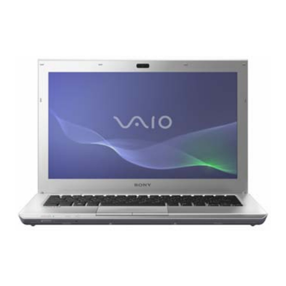 Sony VAIO VPCSC31FM/S Specifications