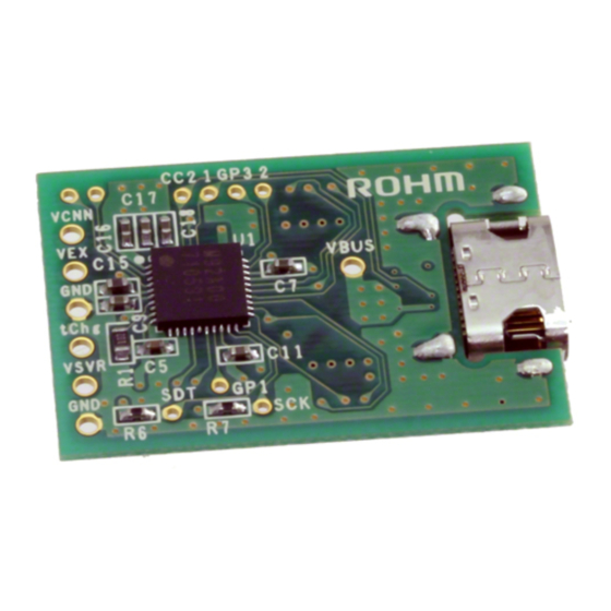Rohm BM92A14MWV-EVK-001 Manual