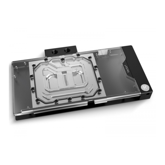 EK-Quantum Vector2 Strix TUF RTX 3090 Ti ABP Set D-RGB User Manual