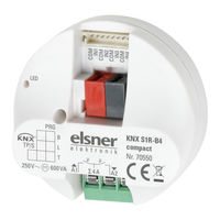 Elsner Elektronik KNX S1R-B4 compact Installation And Adjustment