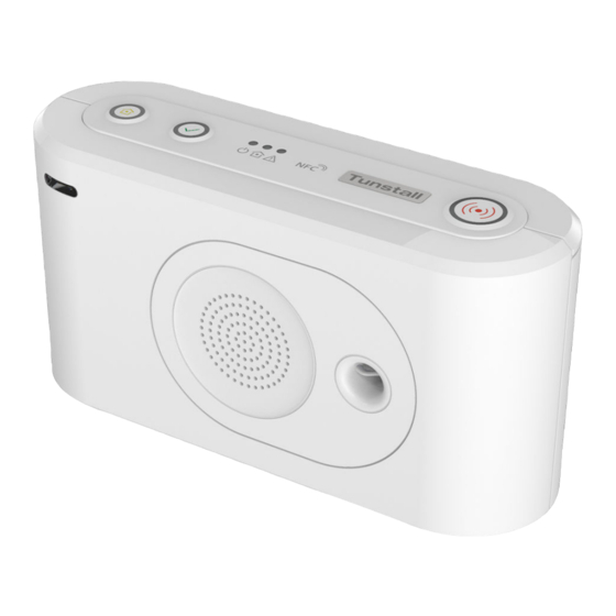 Tunstall Lifeline Digital Quick Start Manual