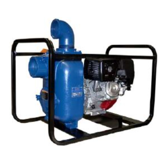 GORMAN-RUPP PUMPS 14D1-GX390 Installation, Operation, And Maintenance Manual With Parts List