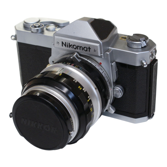 Nikon Nikomat (Nikkormat) FS Manuals