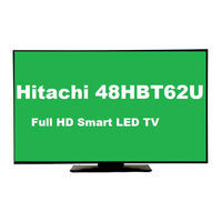 Hitachi 48HBT62U Instruction Manual
