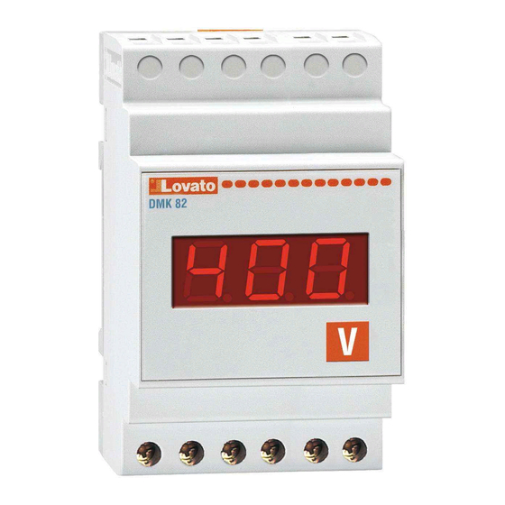 LOVATO ELECTRIC DMK 02 Manual