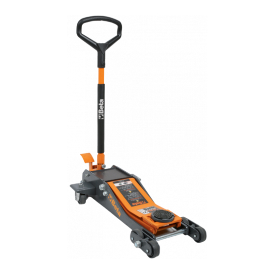 Beta 3030/2T Hydraulic car jack Manuals