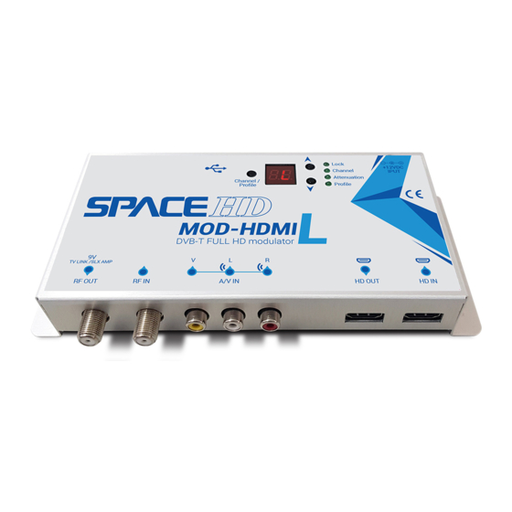 Space Television MOD-HDMI-L Quick Start Manual