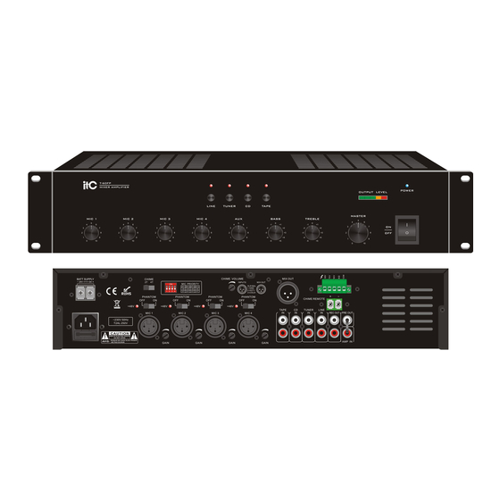 ITC T-240FP Operation Manual