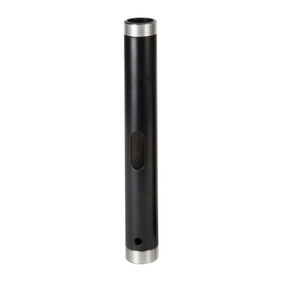 SunBriteTV SB-POLE-F-12-BL Manual
