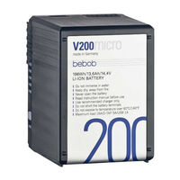 Bebob V200micro User Manual