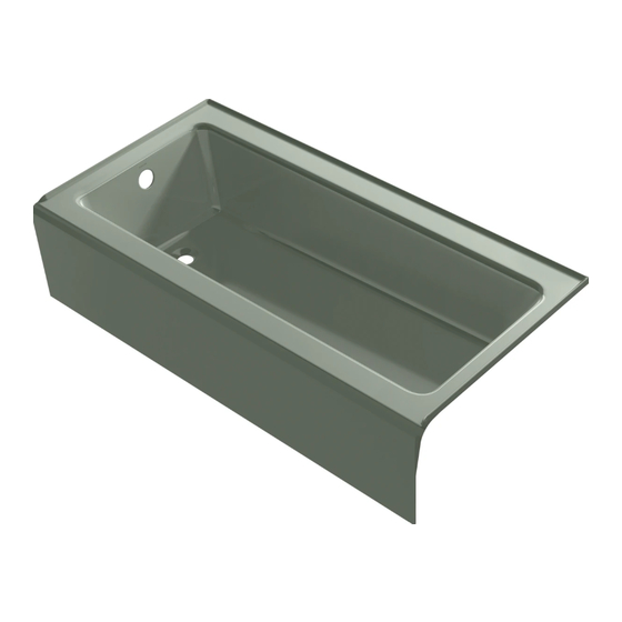 Kohler K-837 Roughing-In Manual