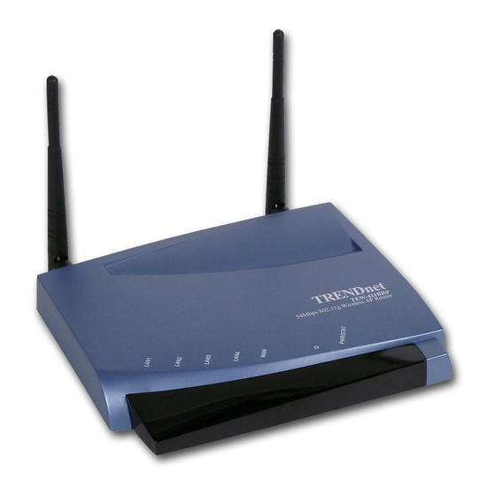 TRENDnet TEW-411BRP Quick Installation Manual