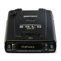 Escort Solo S3 User Manual