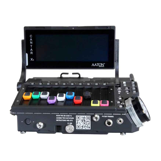 AAton Cantar Mini User Manual
