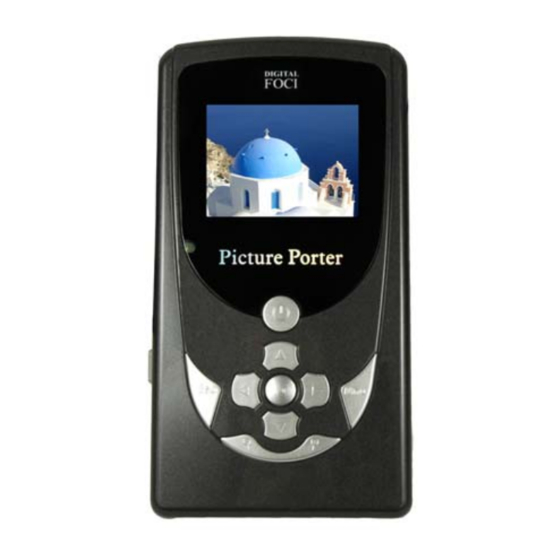 Digital Foci Picture Porter PTP-180 Quick Start Manual