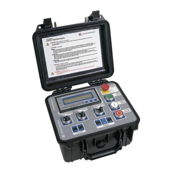 Woodward SYNCONpanel Manuals